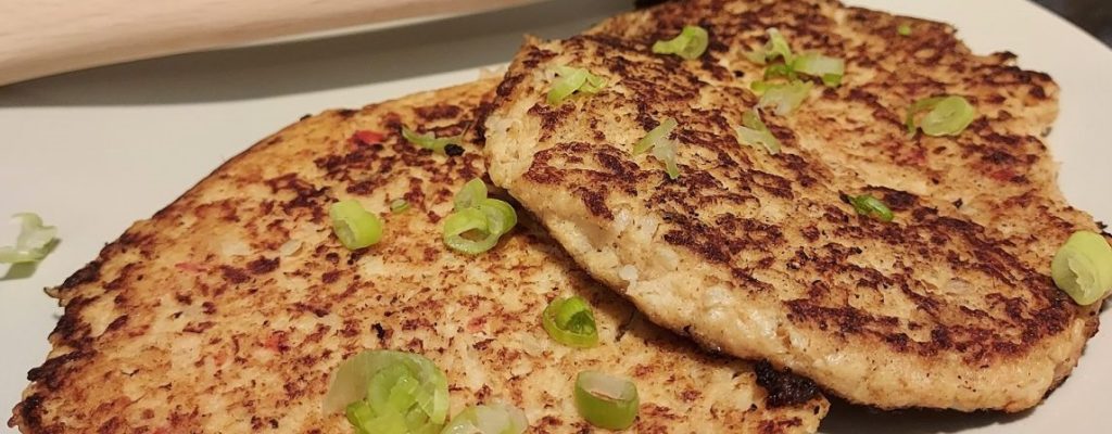 Salmon and Cauliflower Fish Cakes with a Thermomix
