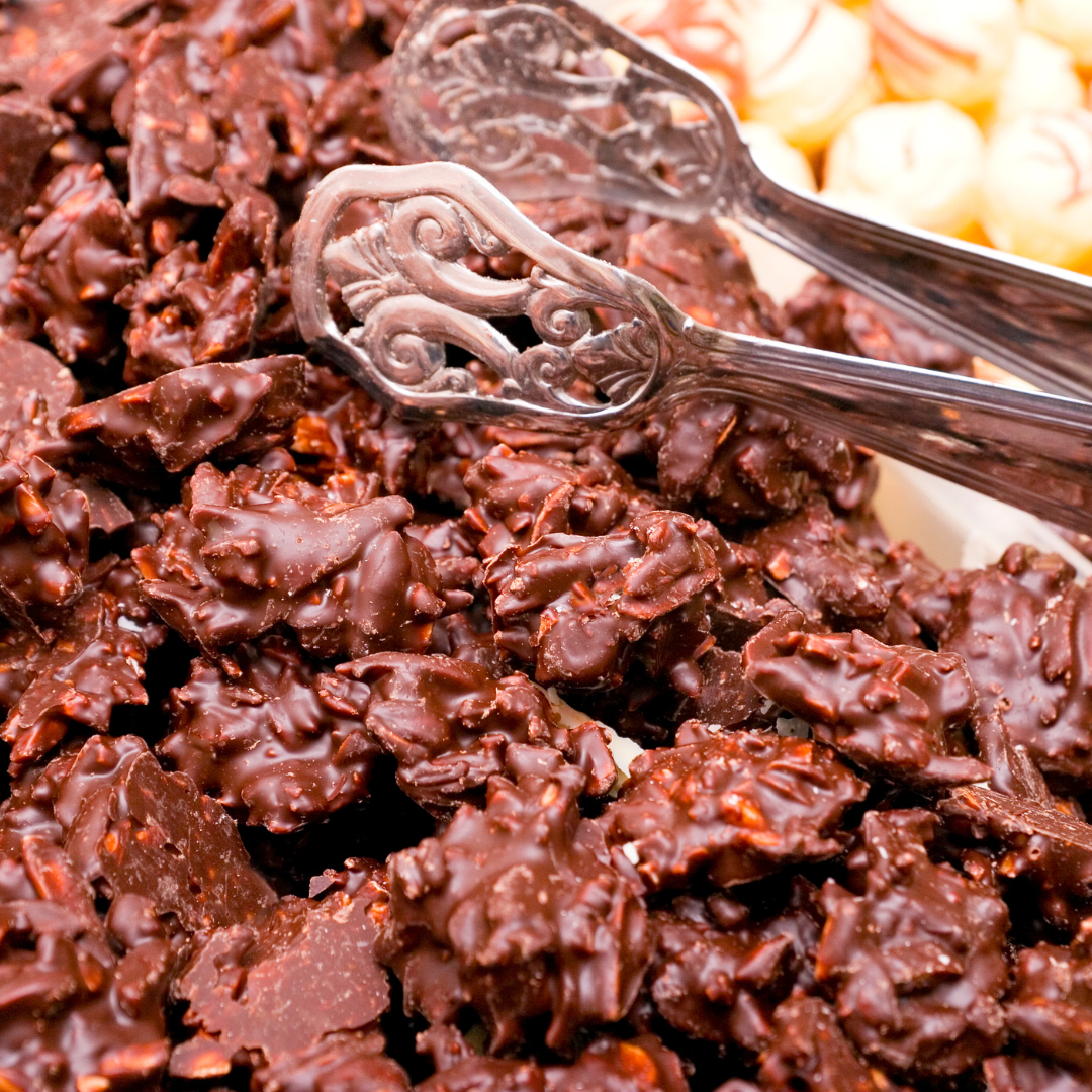 CHOCOLATE COCONUT & OATS CLUSTERS